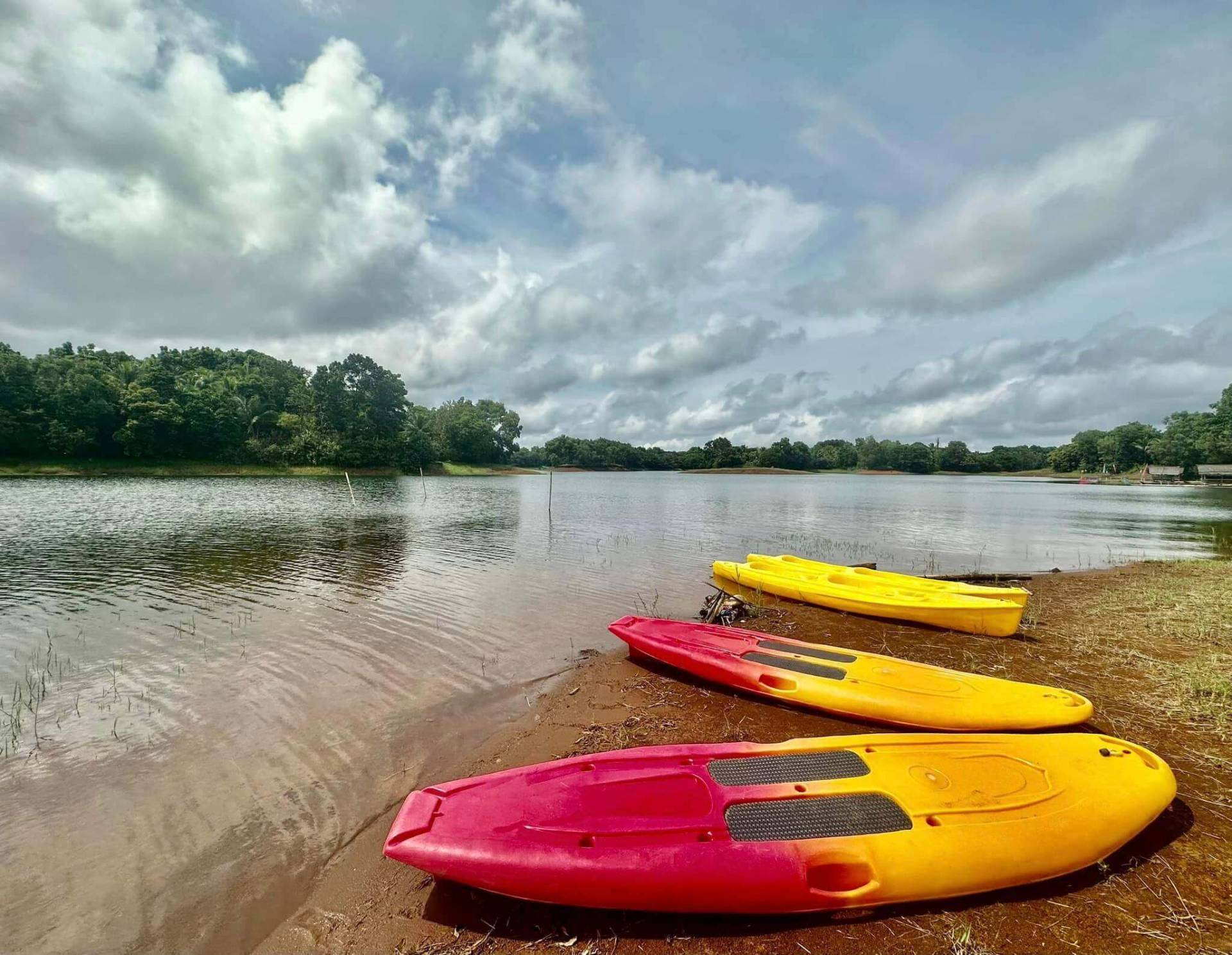 kayak at sofia's lake